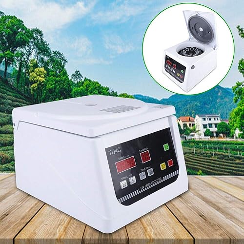 Miniatura 2 de Centrífuga eléctrica con pantalla LCD, centrífuga de laboratorio de baja velocidad 4000Rmin, banco eléctrico de escritorio, centrífuga superior,