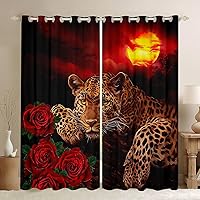 Vista 20 de Cortinas de ventana con diseño de gatos y mascotas, cortinas Kawaii para ventana de espacio exterior, para dormitorio, sala de estar, para niños