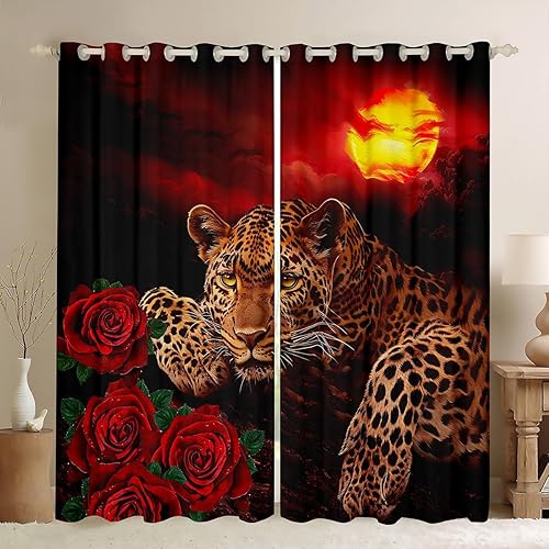 Miniatura 20 de Cortinas de ventana con diseño de gatos y mascotas, cortinas Kawaii para ventana de espacio exterior, para dormitorio, sala de estar, para niños