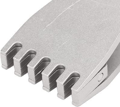 Badminton Stringing Clamp | Spring Type Flying Clamp for Racket Stringing | Stainless Steel Tennis Stringing Tool/Portable Stringer Accessory | Lightweight 96g, No Base Needed