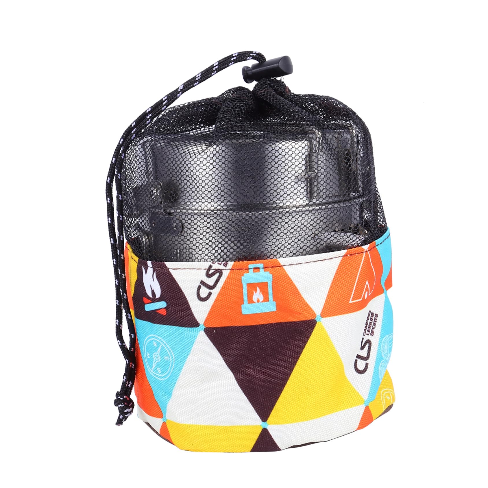 GANAZONO Maceta Portátil para Camping para Acampar y Senderismo Utensilios de Cocina Ligeros para Exteriores Camping y Picnic