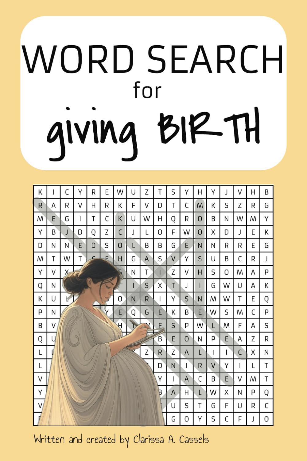 WORD SEARCH for Giving Birth: 65 Puzzles for Expecting Women | Relaxing Game for Pregnant Women | Affirmations for Birth | 6X9" format | Perfect gift ... a positive pregnancy | relaxing before birth