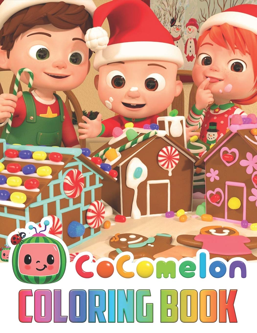 Buy COCOMELON COLORING BOOK: MERRY CHRISTMAS COCOMELON COLORING BOOK
