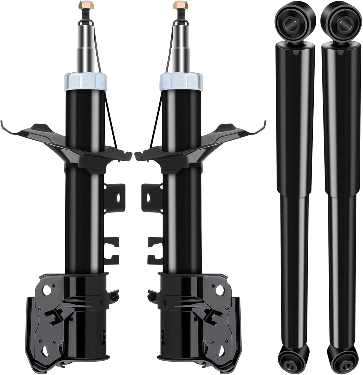 ECCPP shock Struts shock absorbers for 1997-1998 for Infiniti QX4,1996-1998 for Nissan Pathfinder shock Struts for 335016 335015 343388 Front and Rear shocks