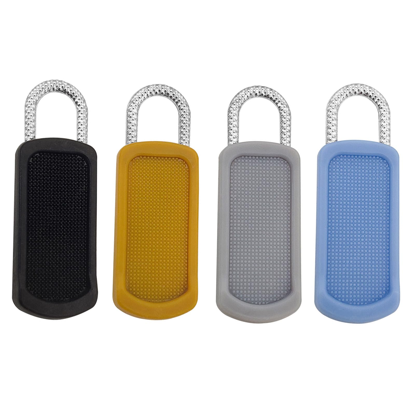 Qintreesify - Set Da 4 Cerniere Di Ricambio Oro, Rimovibili Per Bagagli, Giacche, Borse, Jeans E Stivali - Forme Stelle E Triangoli