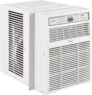 Global Industrial Slider/Casement Window Air Conditioner, 10000 BTU, 115V, R32 Refrigerant, Up to 450 Sq. Ft. Coverage, Digital LED Display, Includes Remote Control