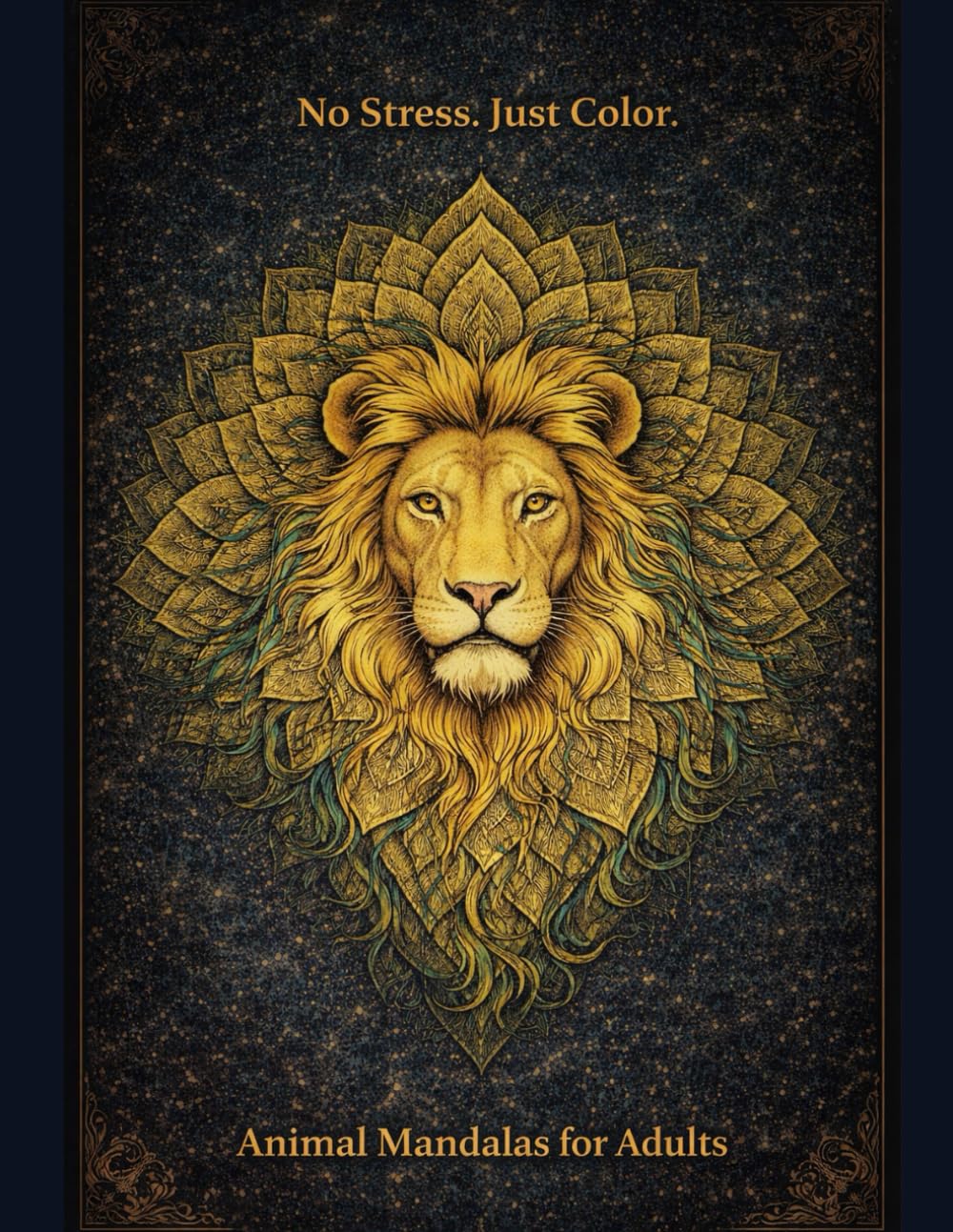 Animal Mandalas Coloring Book: Relaxing, Stress-Relief Mandala Art with Beautiful Animals for Mindfulness, Calm & Creativiti
