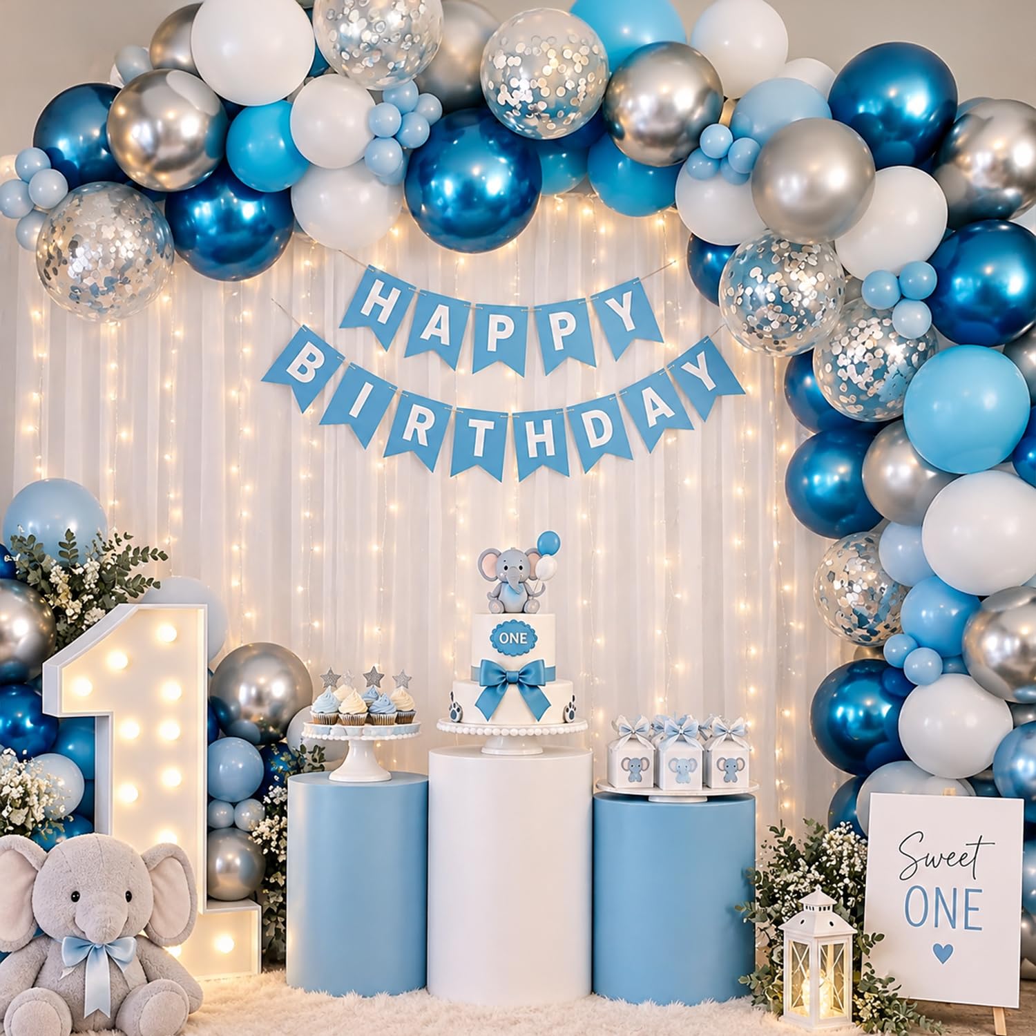 66 Items · Blue theme B'day