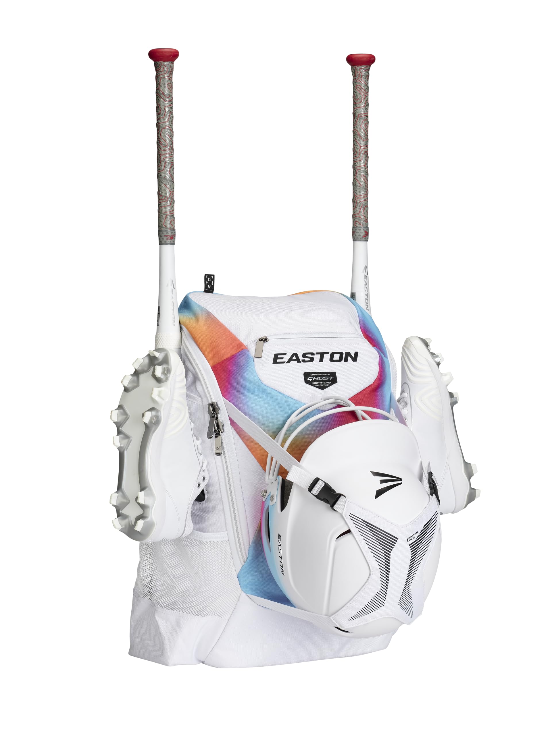 Ghost NX Backpack Equipment Bag | Adult | Fastpitch Softball | Team Logo Panel | Multiple Colors