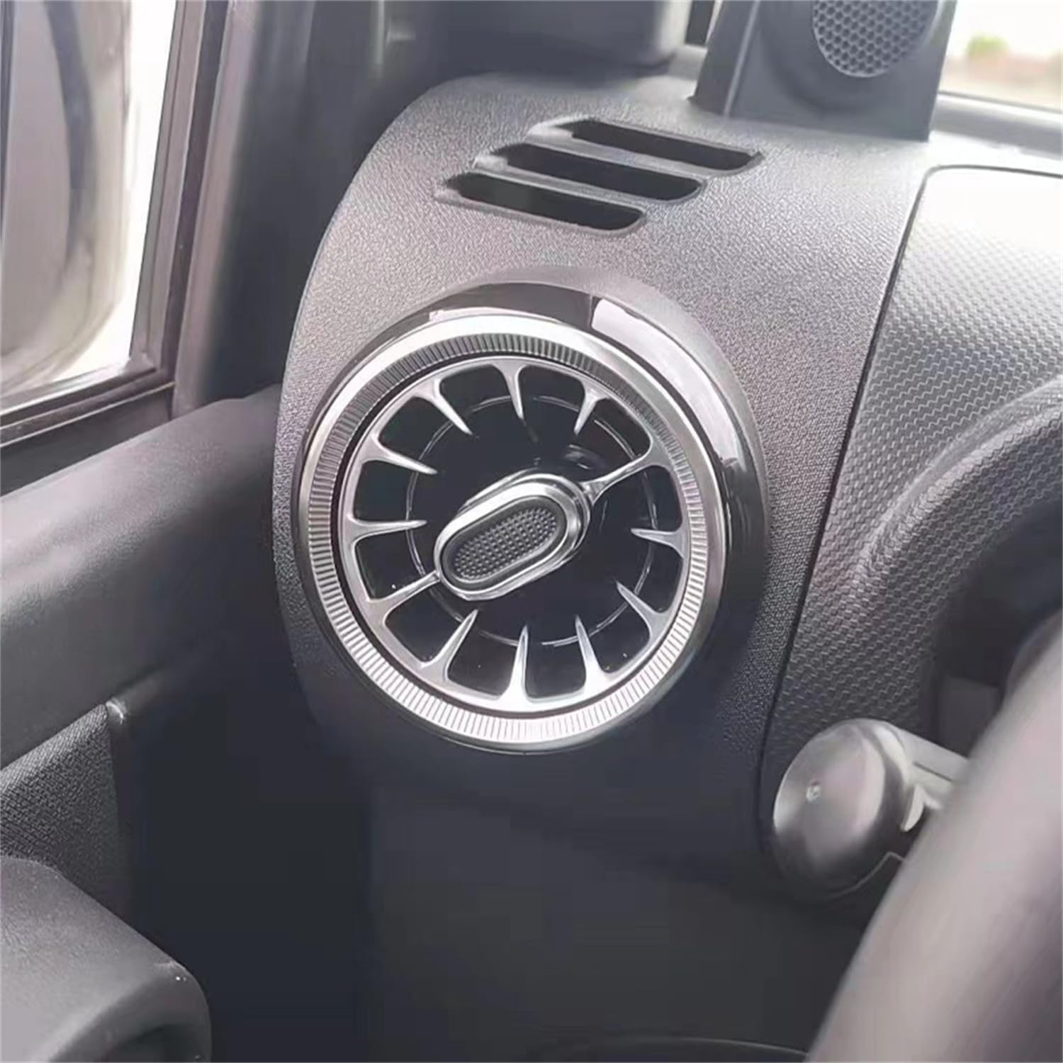 pour Jeep Wrangler JK 2007-2010 Grille de Sortie d'air de Climatisation de Voiture,Grilles de radiateur Sortie Climatisation Ensemble De Ventilation AC