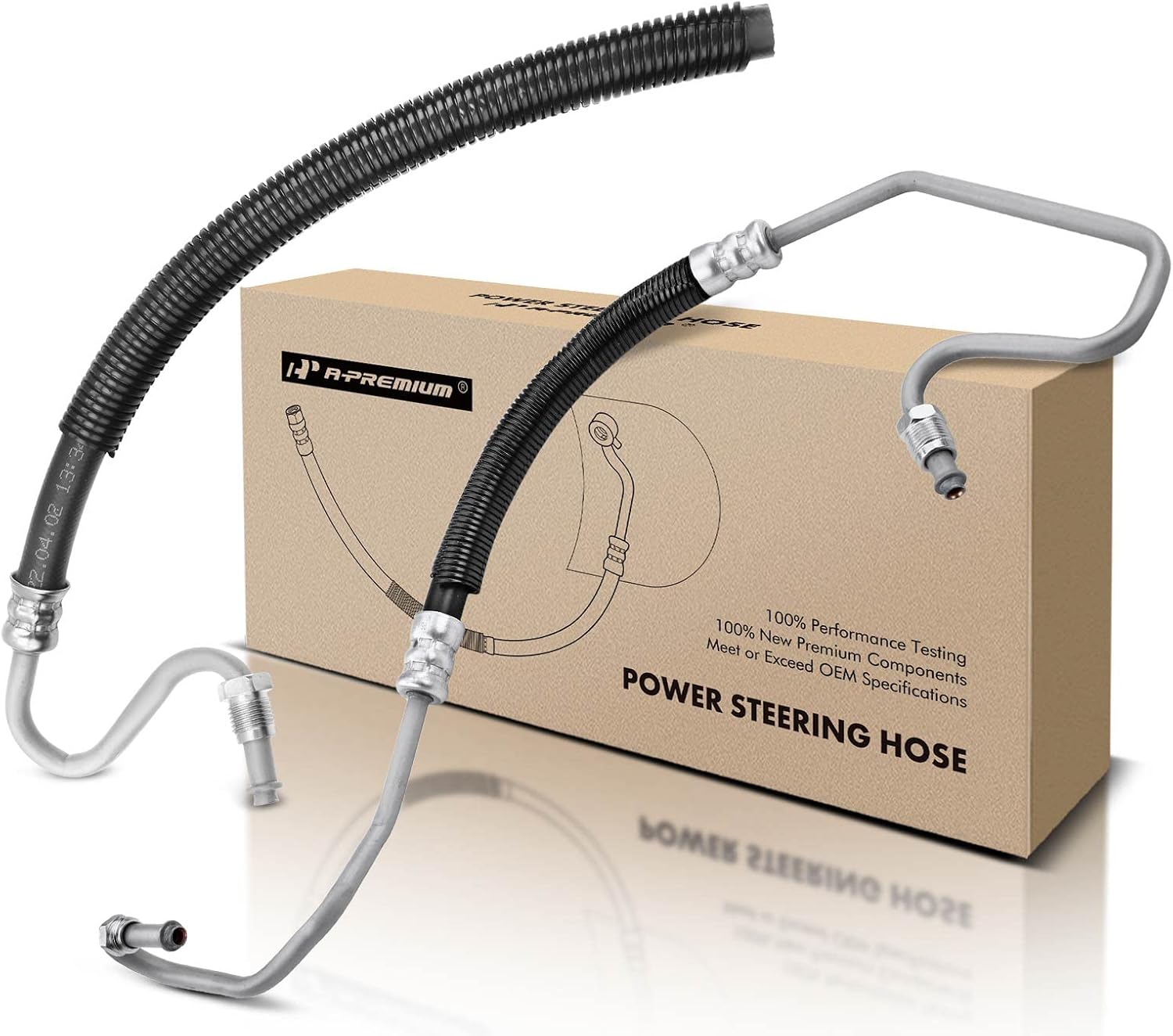 APremium Power Steering Hose Pressure & Return Line Hose
