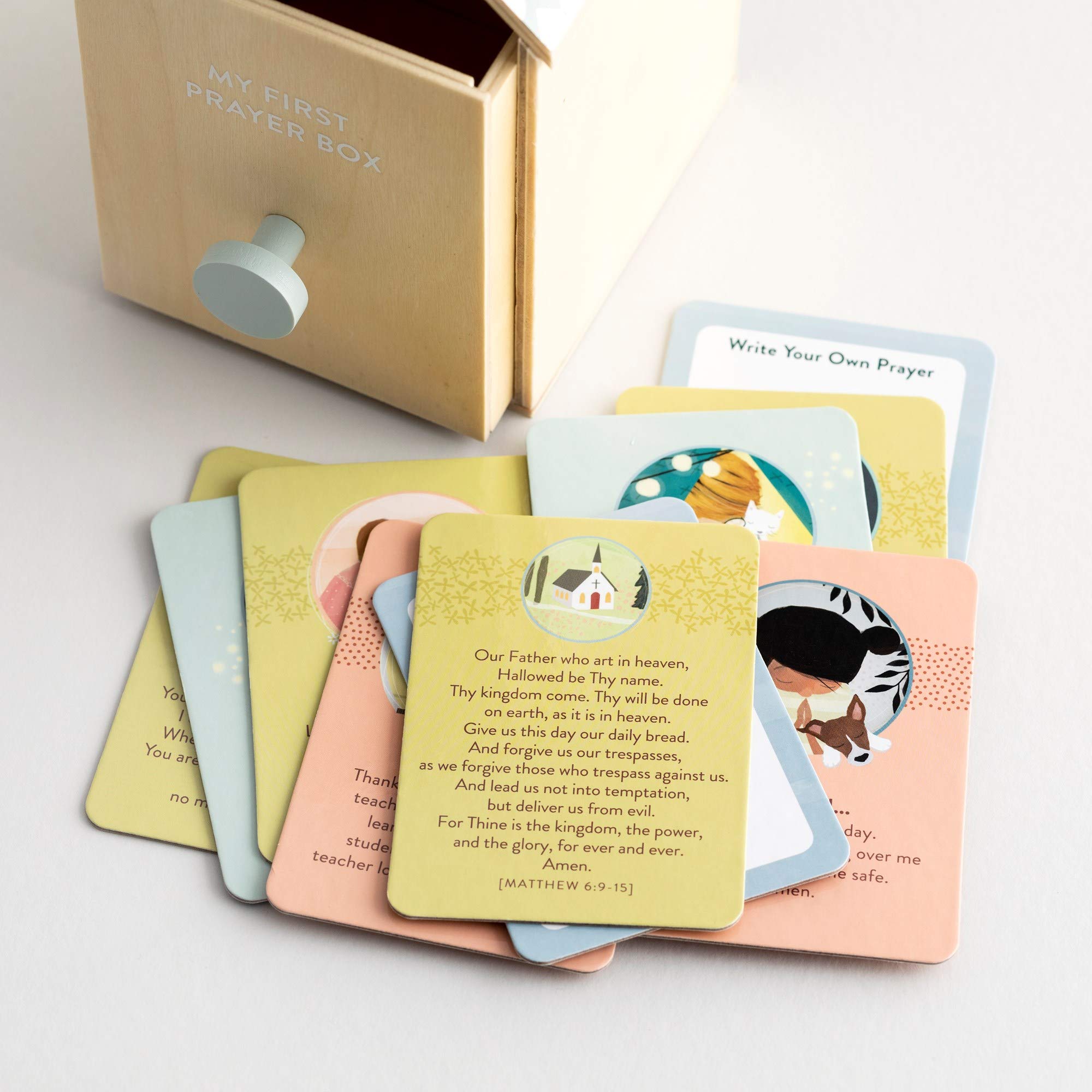 DaySpring - My First Prayer Box: 24 Prayer Cards for Kids (J0883) - Image 7