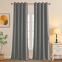 Vista 114 de Simplebrand Juego de 2 paneles de cenefa aguamarina para ventana de cocina de 14 pulgadas de largo, cortinas de oscurecimiento de habitación