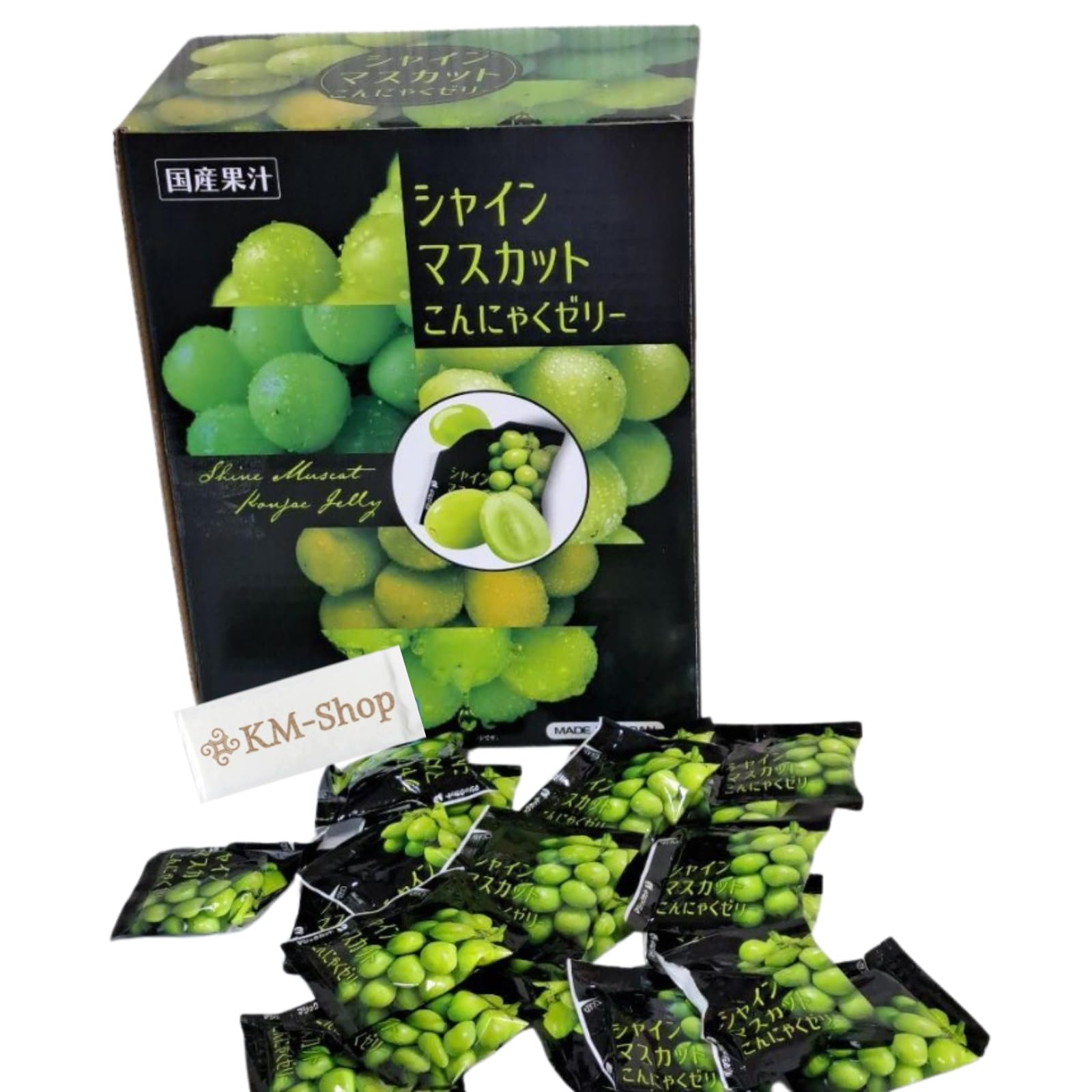Amazon.co.jp: シャインマスカット こんにゃくゼリー 18g×30個 雪国