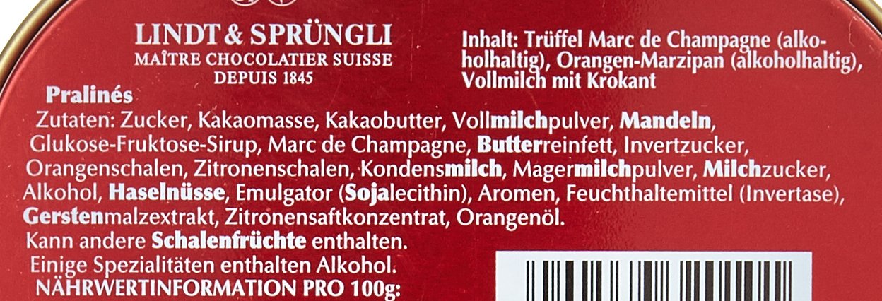 Lindt Schokolade Von Herzen Pralinen, liebevolle Pralinenmischung in Herz-Dose, Pralinen Geschenk für Ihre Liebsten, glutenfrei, 10er Pack (10 x 30g)