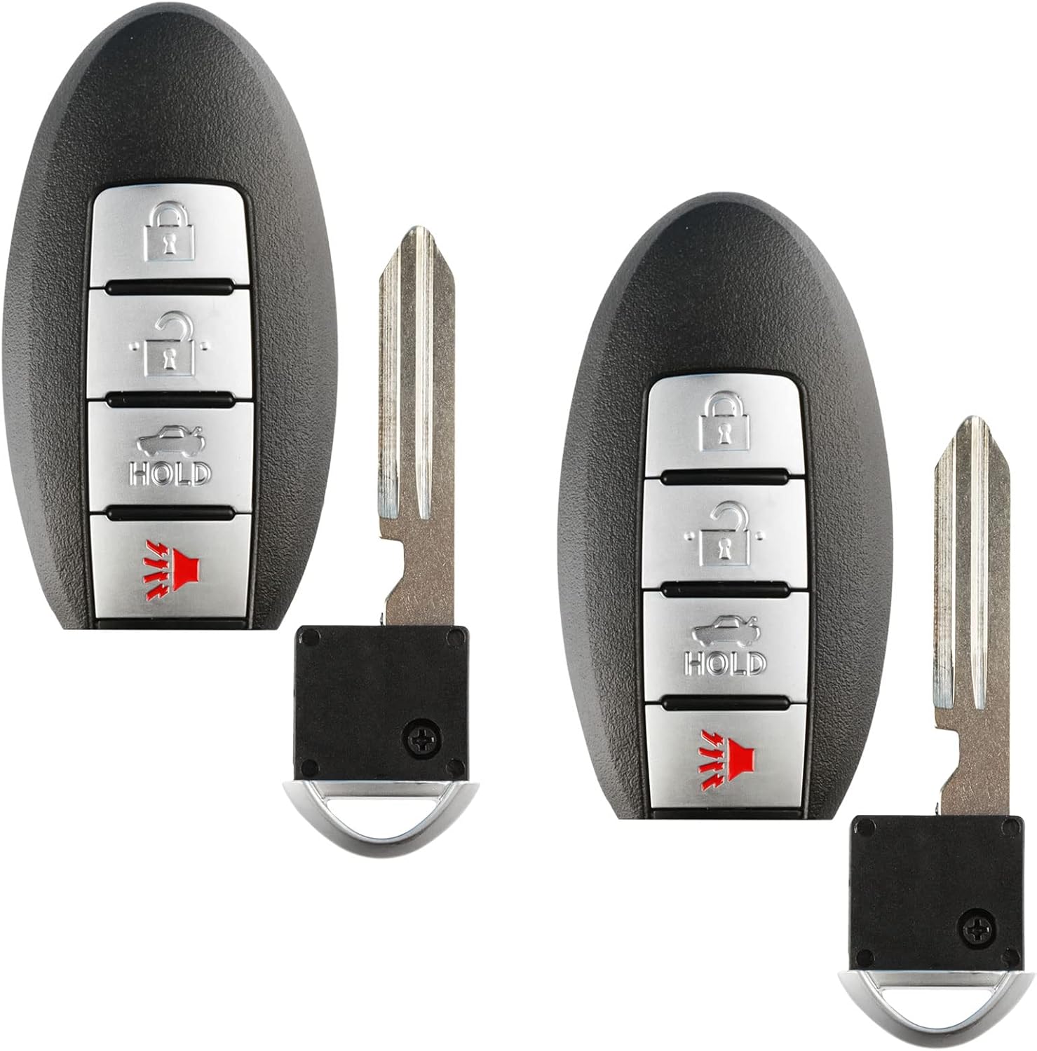 2X Remote Smart Key Fob Keyless Entry 4btn for Infiniti Q50 (KR5S180144203) Two