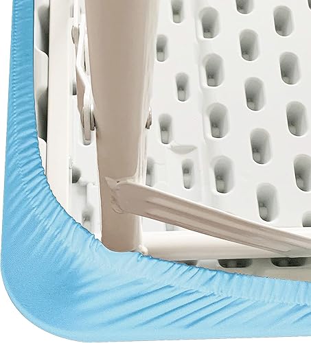 Miniatura 47 de Fundas cuadradas elásticas de elastano para mesa de cóctel, color verde, 36 x 36 pulgadas Verde,Beige,Marrón,Azul