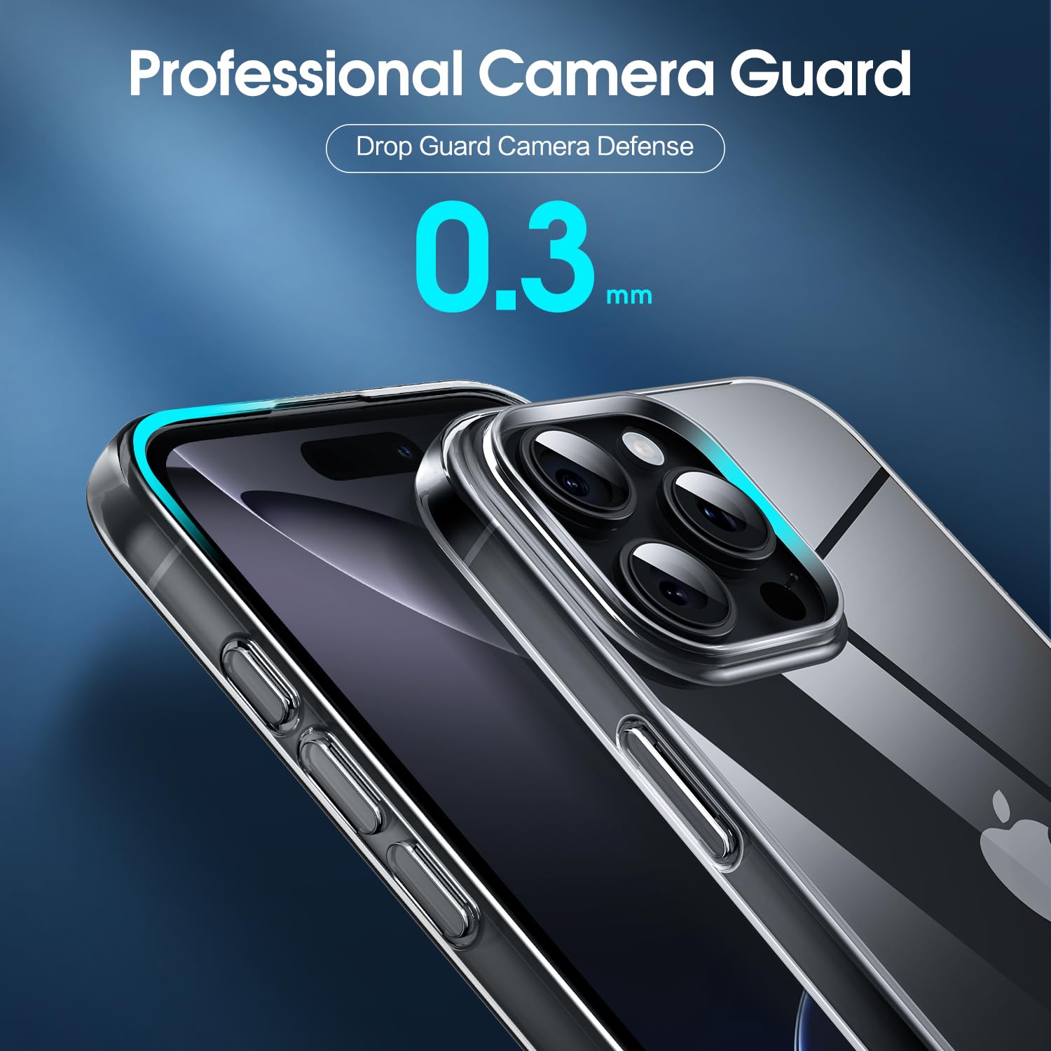 FANNTAKO For IPhone 16 Pro Max Case,Slim Fit Shockproof Protective