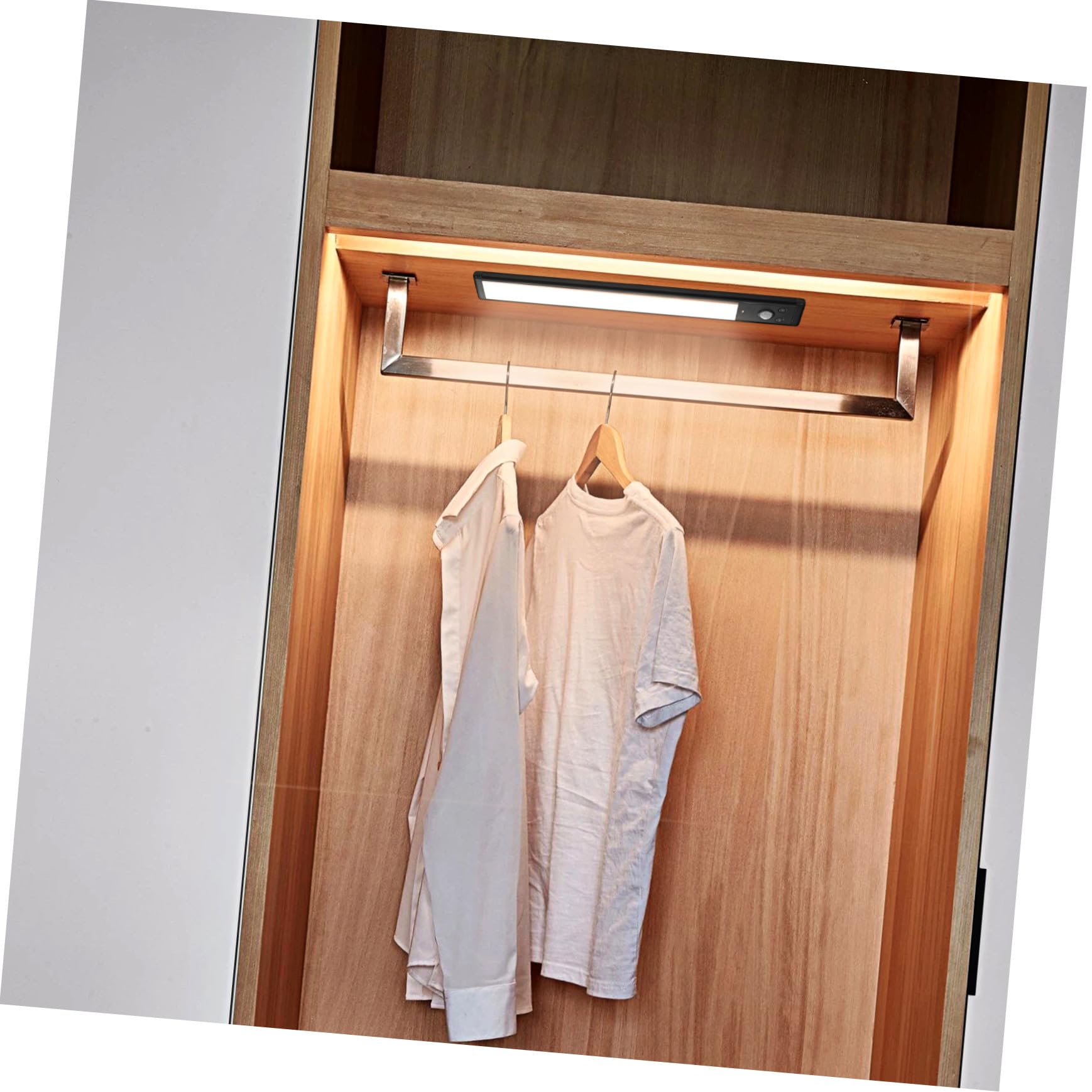 NUOBESTY 4piezas Luz Led Para Gabinetes Cocina Tiras Sensor Movimiento Iluminación y Duradera