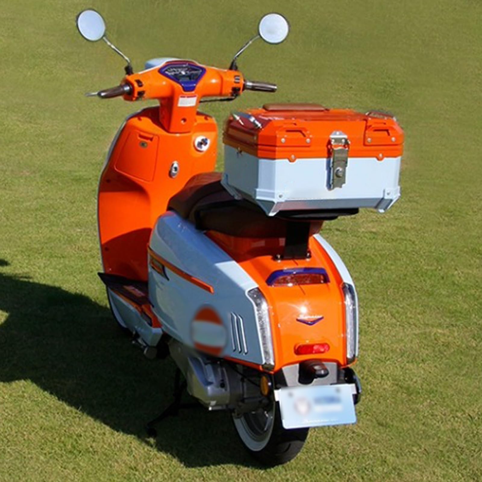 Amazon.com: Motorcycle Storage Box Large Capacity Scooter Tail