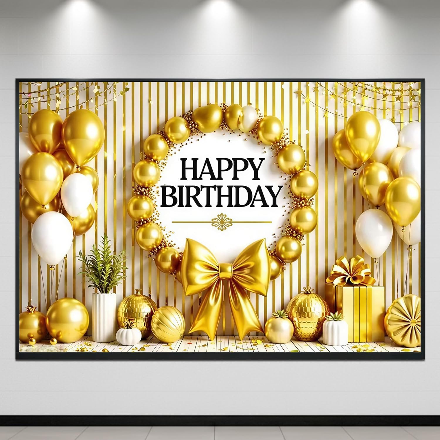 Birthday Backdrop Cloth Banner 7x5 Feet | Happy Birthday Decoration Banner for Party | Reusable Photography Background Cloth for Kids & Adults (BD4)-picture-22