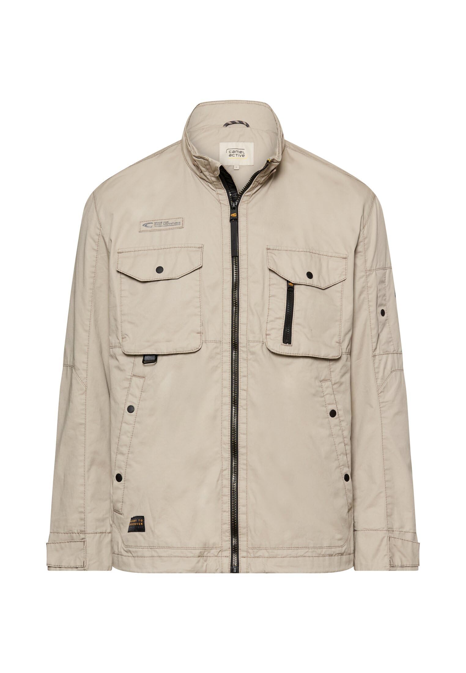 camel active Herren Blouson mit Stehkragen