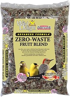Wild Delight Zero-Waste Fruit Blend Bird Food, 5 Lb