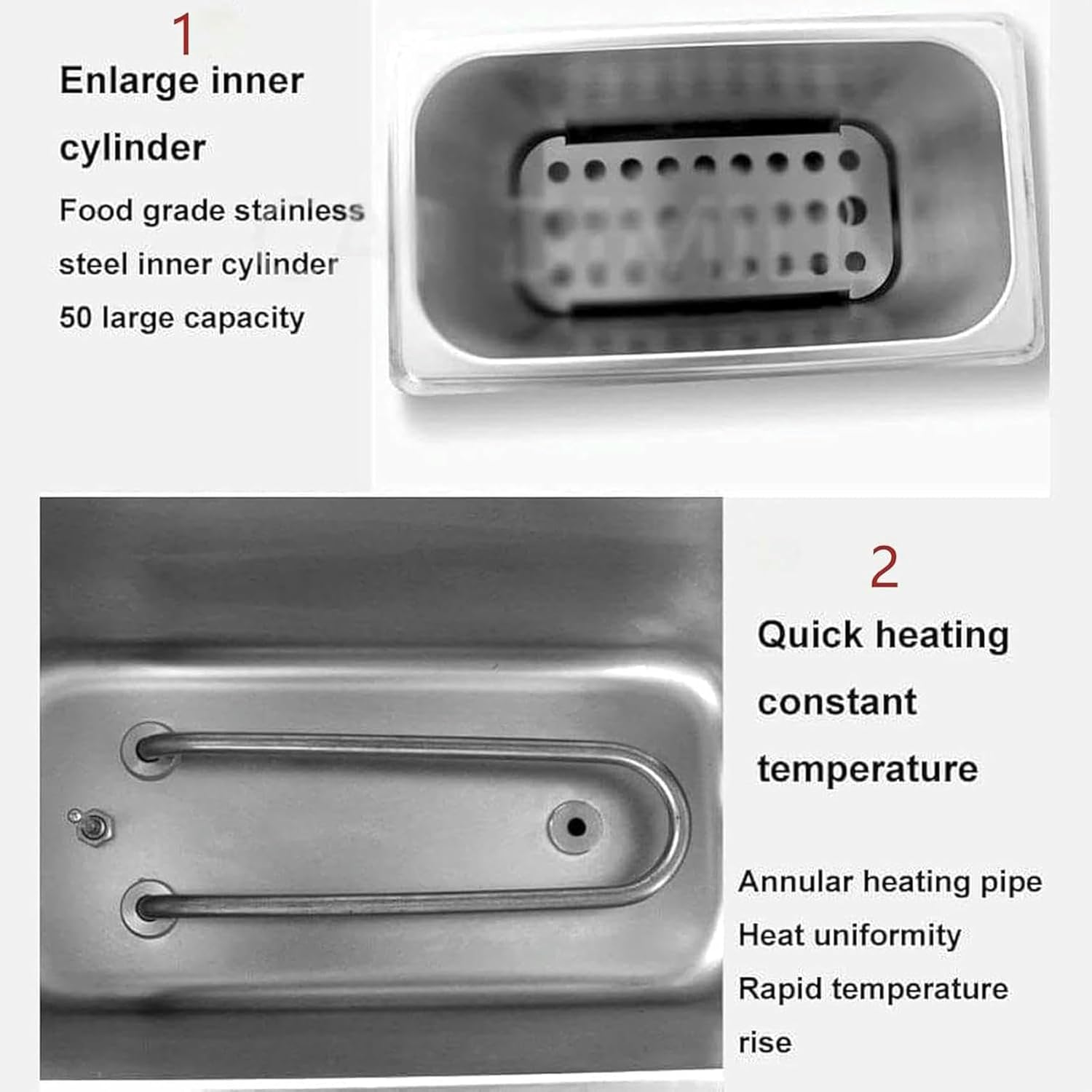 Boil Egg Machine For 50 Eggs, Commercial Liquid Egg, Complexed Egg, Large Capacity Liquid Egg, Timer, 0-99 Minutes, 9l Large Capacity For Restaurant ~/