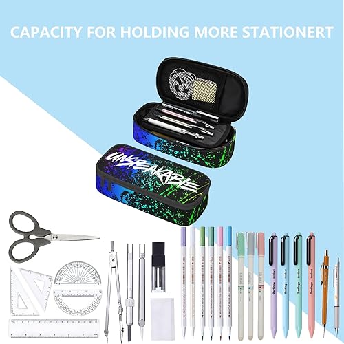 Miniatura 6 de Mochila para juegos para niños con lonchera, bolsa de lápices para niños y niñas, anime de 17 pulgadas, bolsas de almuerzo