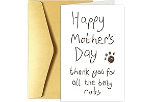Happy Mother's Day Card from Dog: Give Thanks to Doggy Mom