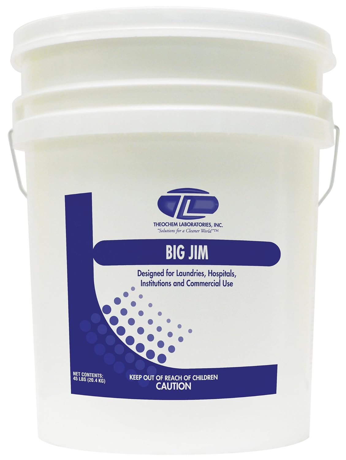 Laboratories Power Hd Detergent, Fresh, 45 Lbs, Pail