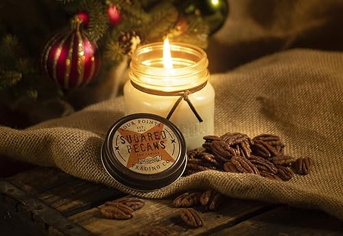 Vista 11 de Vela de aromaterapia de soja perfumada de malvavisco tostado, velas para el hogar, variedad perfumada, uso en baño para aliviar el estrés