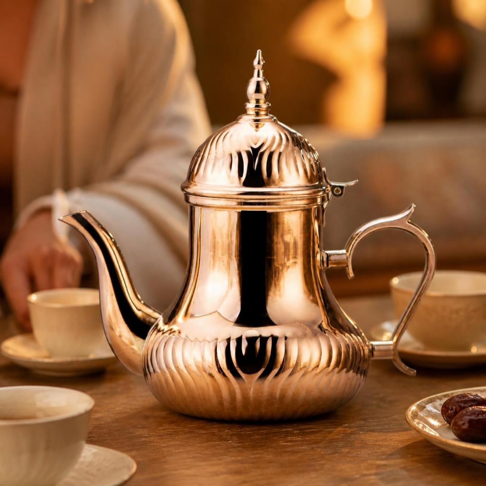 Tetera con Tapa Rosado Vajilla, 1400ML