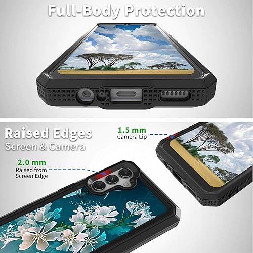 Miniatura 10 de Funda para teléfono Samsung A53 2 en 1 Dual Layer Hard PC Soft TPU a prueba de golpes Funda protectora para Samsung Galaxy A53 5G 6.5 pulgadas 2022