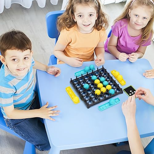 Miniatura 6 de Pelota de rebote para fiesta, mesa de salto, juguetes divertidos para saltar, juegos de mesa para fiestas familiares, juegos de mesa para conectar,
