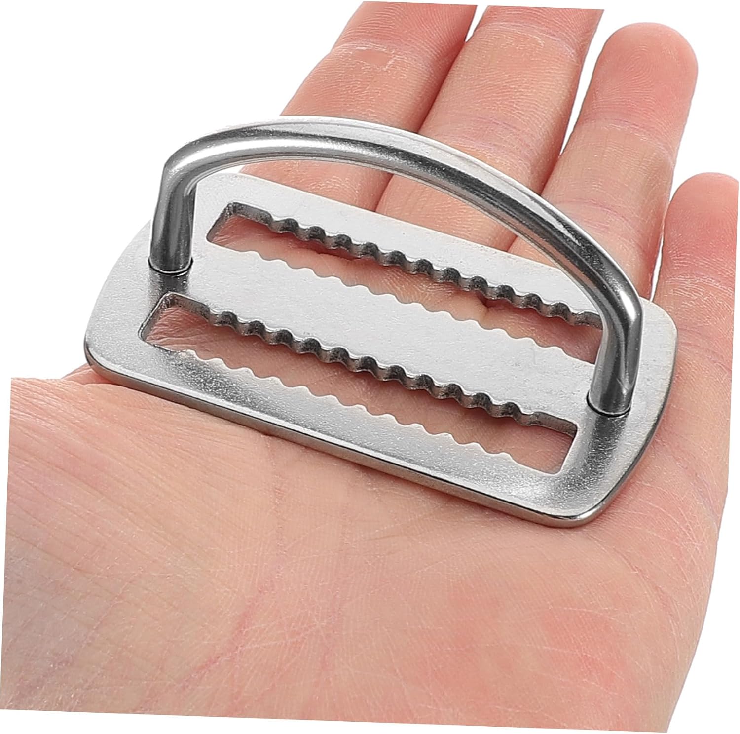 Abaodam Scuba Diving Belt Buckle Stainless Steel Weight Belt Fastener Antislip Retainer for Diving Gear Accessories