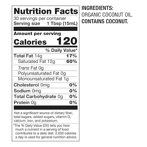 Miniatura 7 de BetterBody Foods - Aceite de coco virgen orgánico de 15.5 onzas