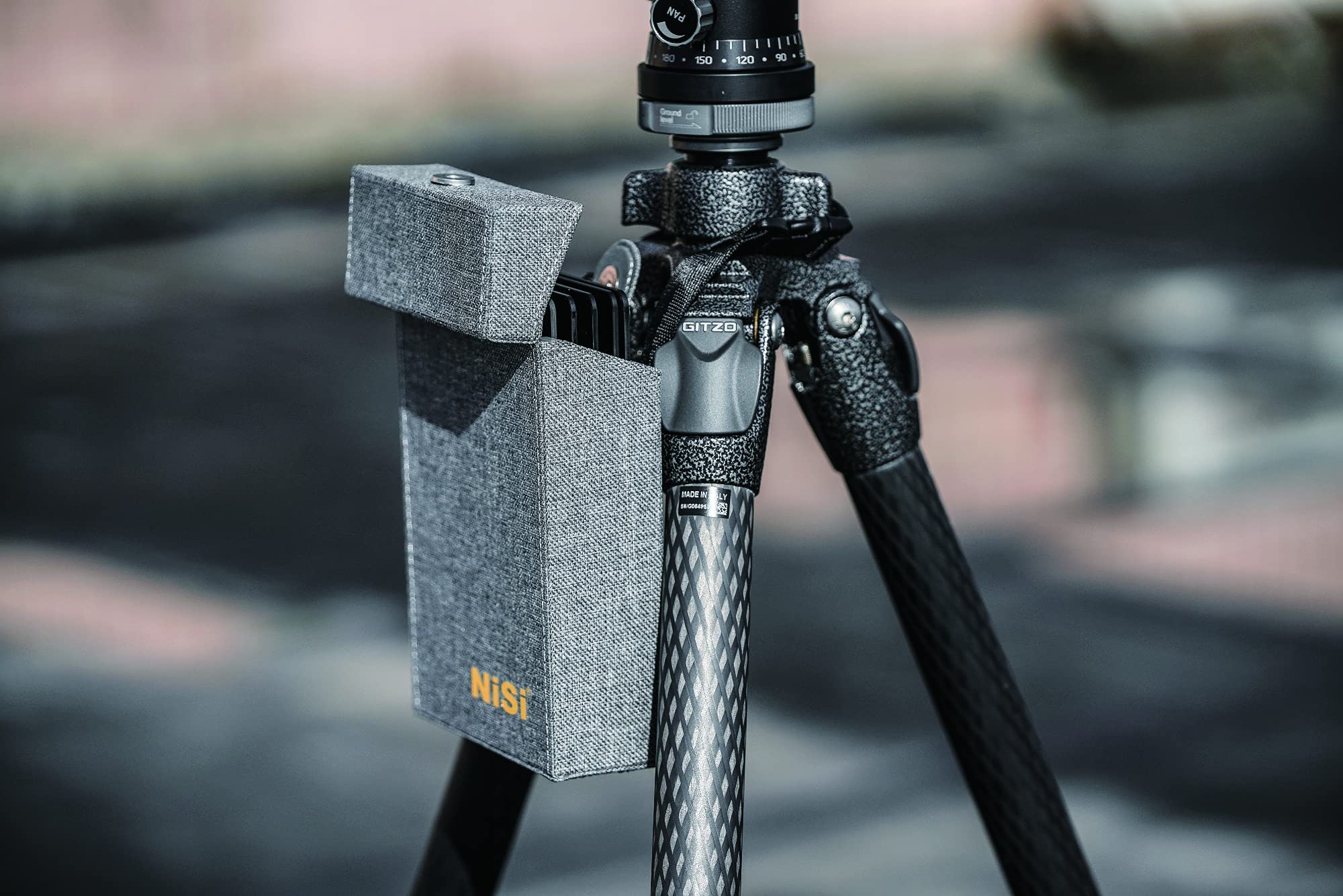 NiSi 100 mm Hartschalenkoffer Generation III Schutzhülle für Kameralinsenfilter leicht langlebig