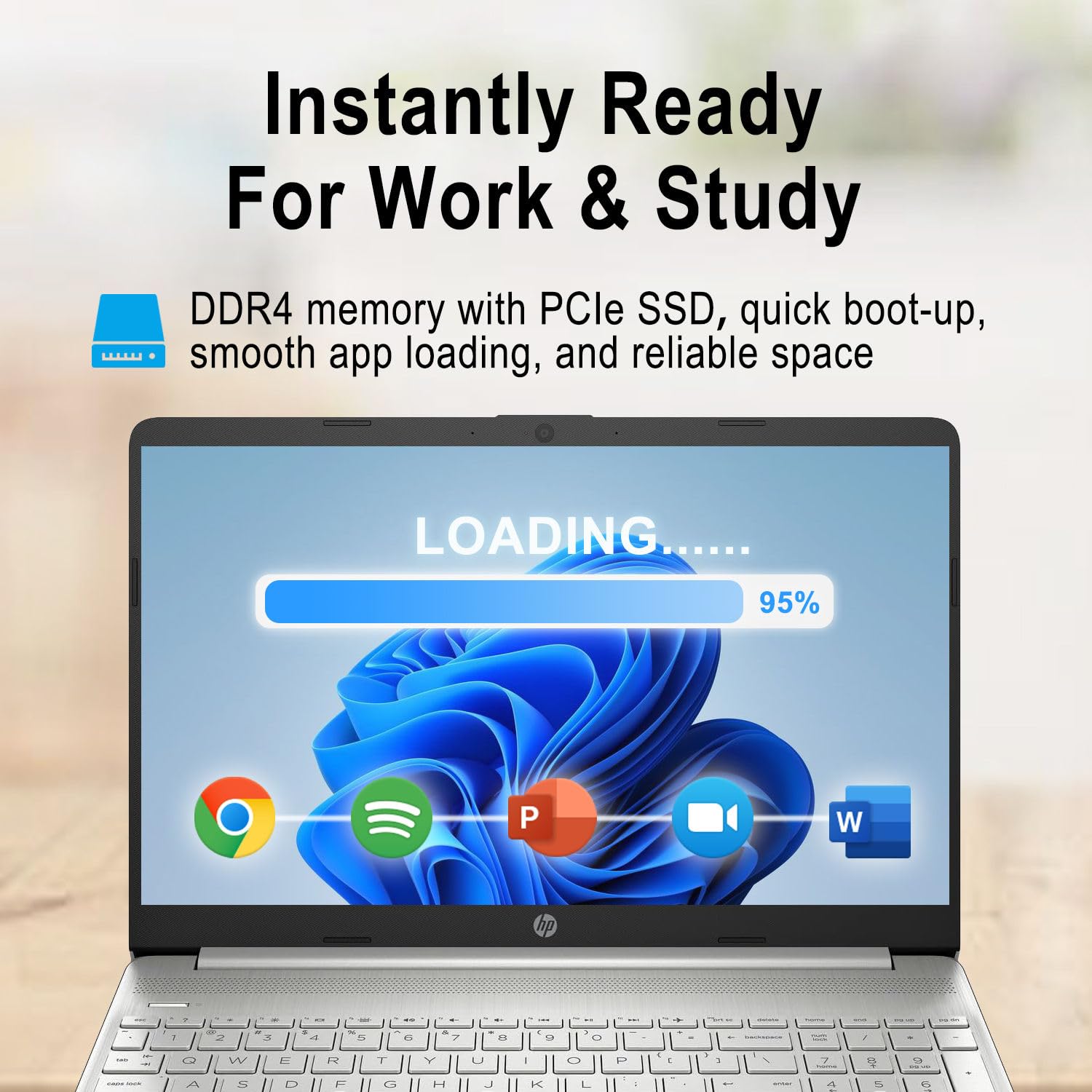 Amazon.com: HP 15 Laptop | AMD Ryzen Processor | 8GB DDR4 RAM
