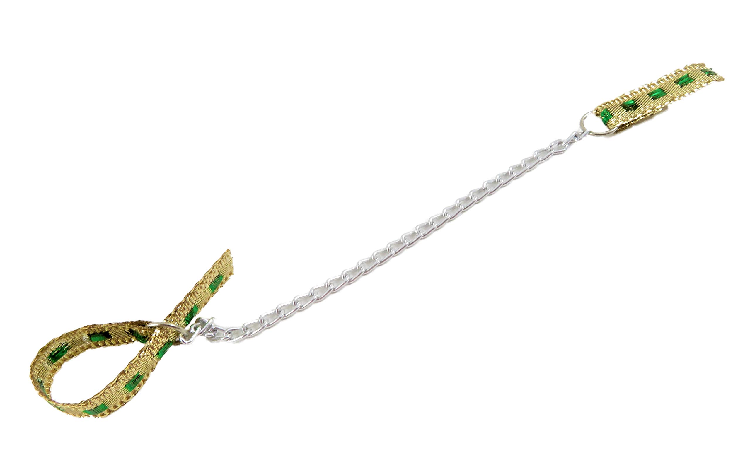 Dolls House Bling Dog Collar and Lead Leash Miniature Pet Accessory
