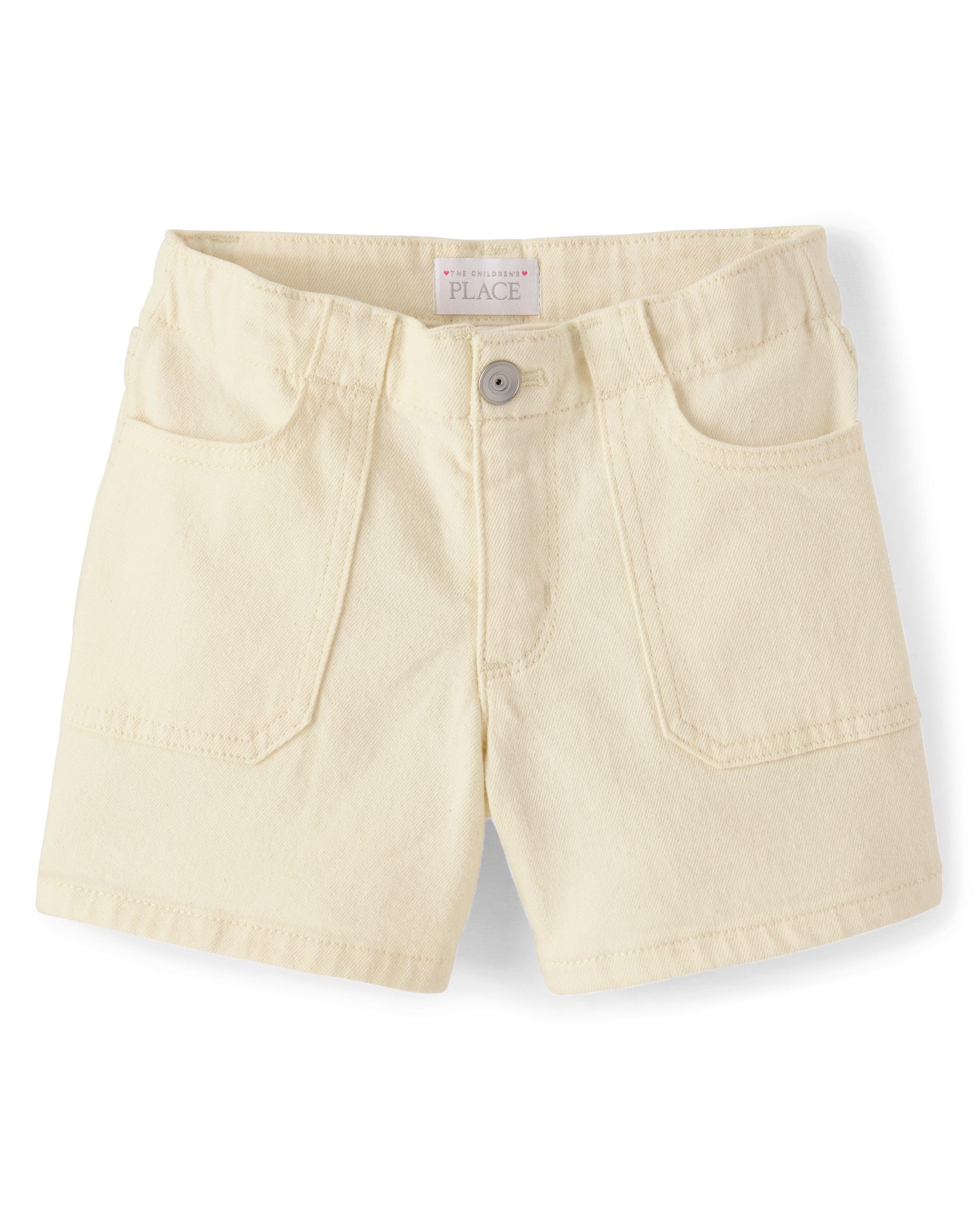 The Children's Place Girls Denim Shortie Shorts