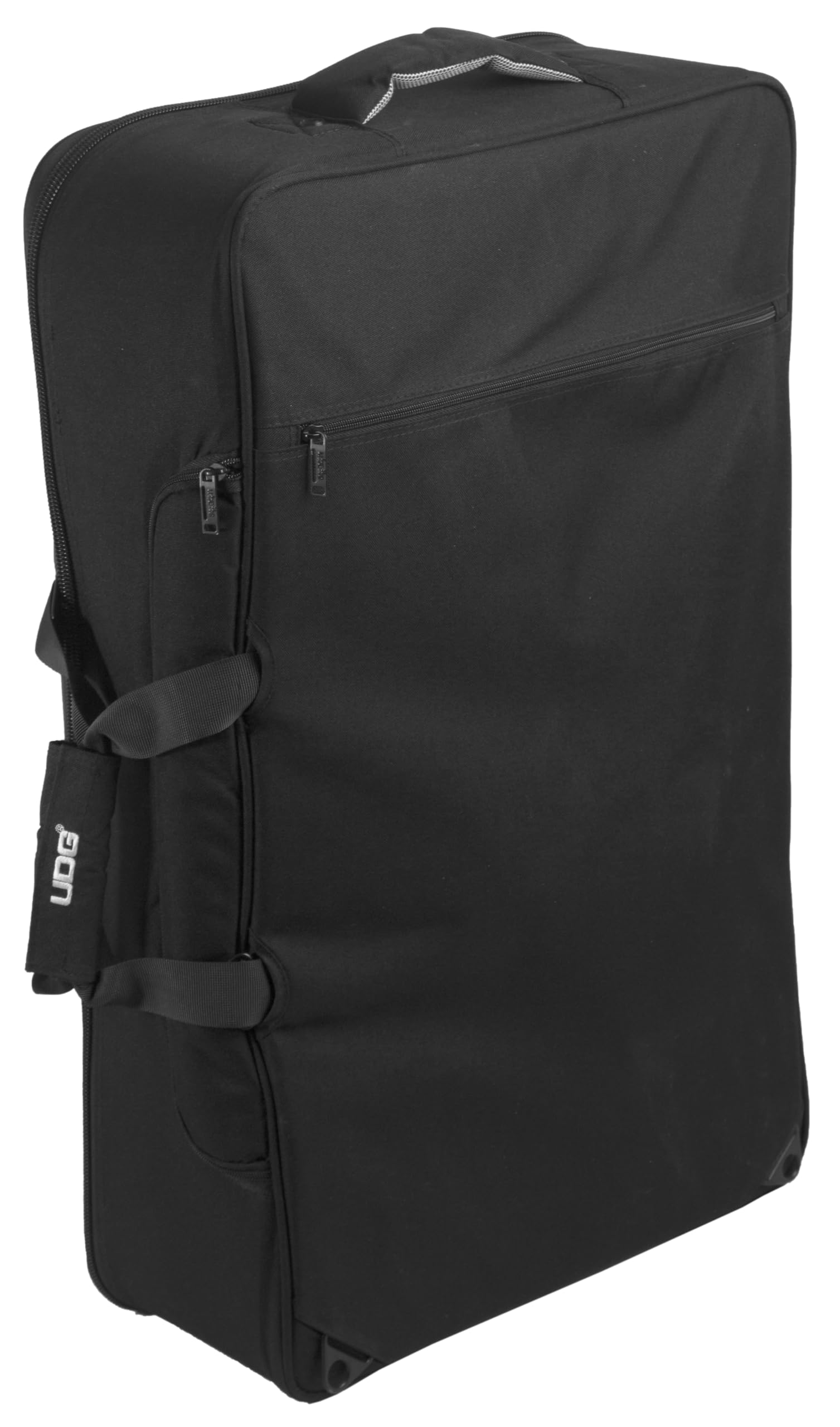 UDG Urbanite MIDI Controller Backpack Large Schwarz (U7202BL | Urbanite großer Controller-Rucksack für DJs; Gepolstertes Hauptfach, passend für 19-Zoll-Laptops