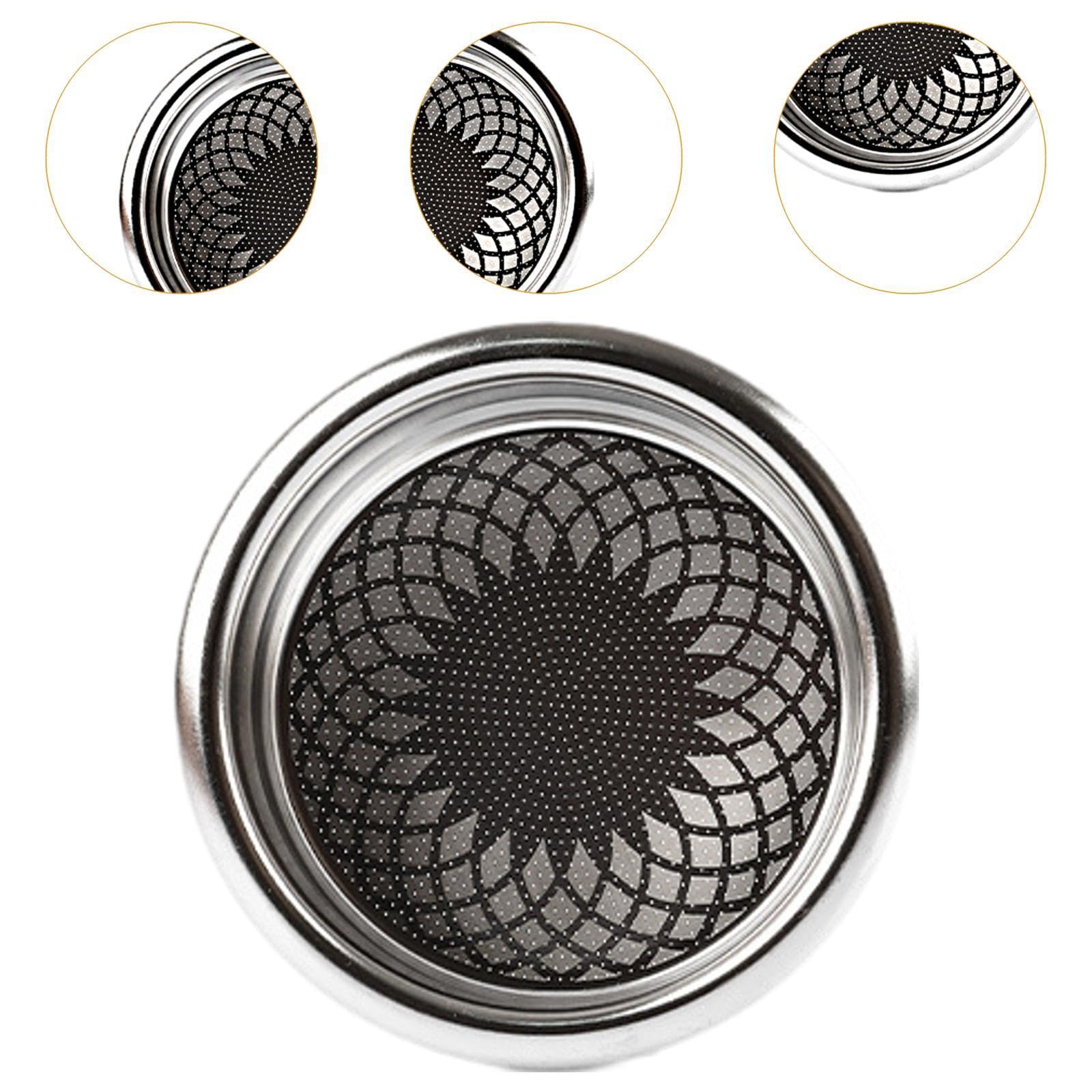 Filtro de Café de Acero Inoxidable, Cesta Porosa Presurizada Desmontable, Fácil Instalación, Apto para Uso Doméstico, en Restaurantes, Cafeterías Y Ba, Style a, tal como se describe