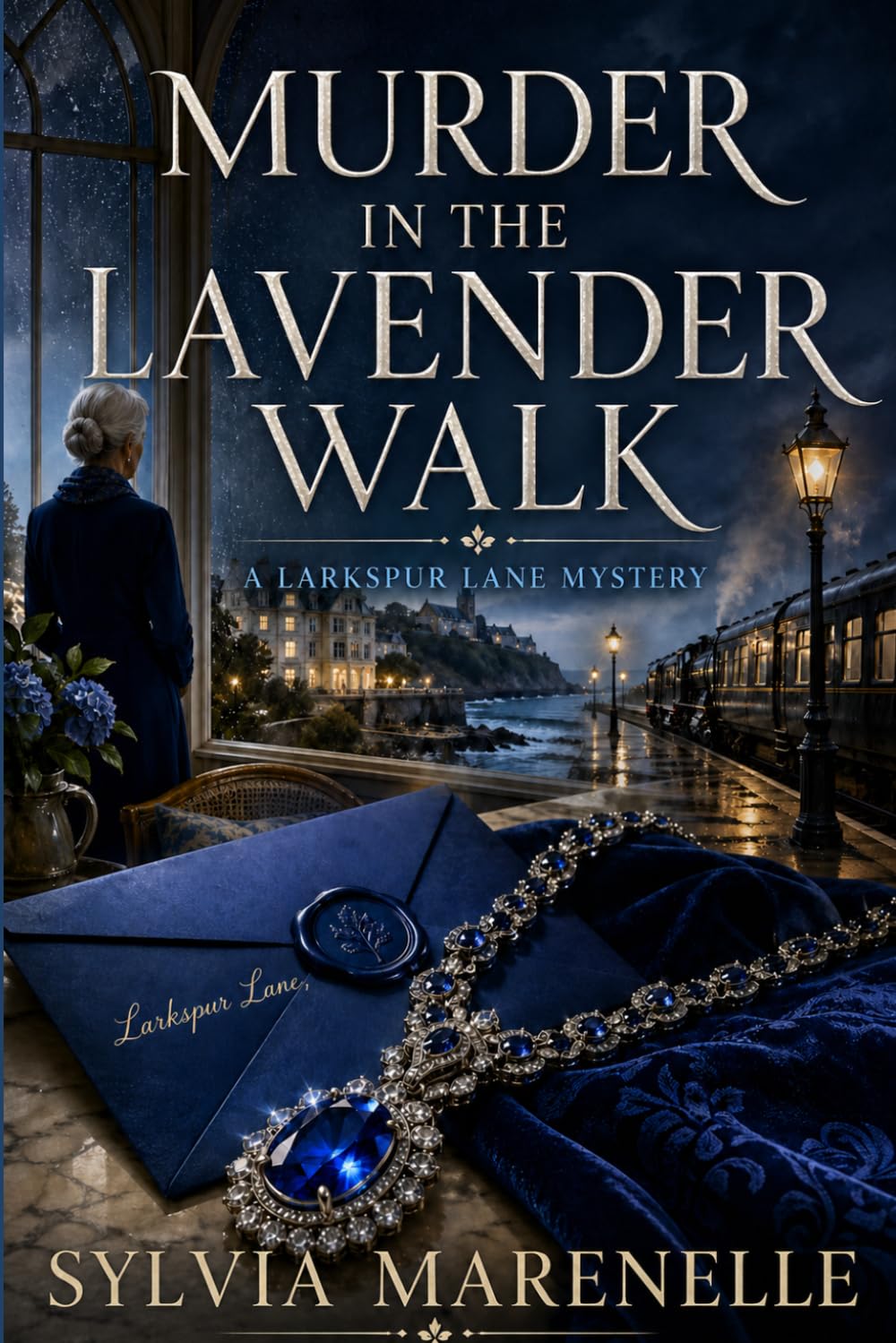 Murder in the Lavender Walk: A Larkspur Lane Mystery (The Larkspur Lane Mysteries series)