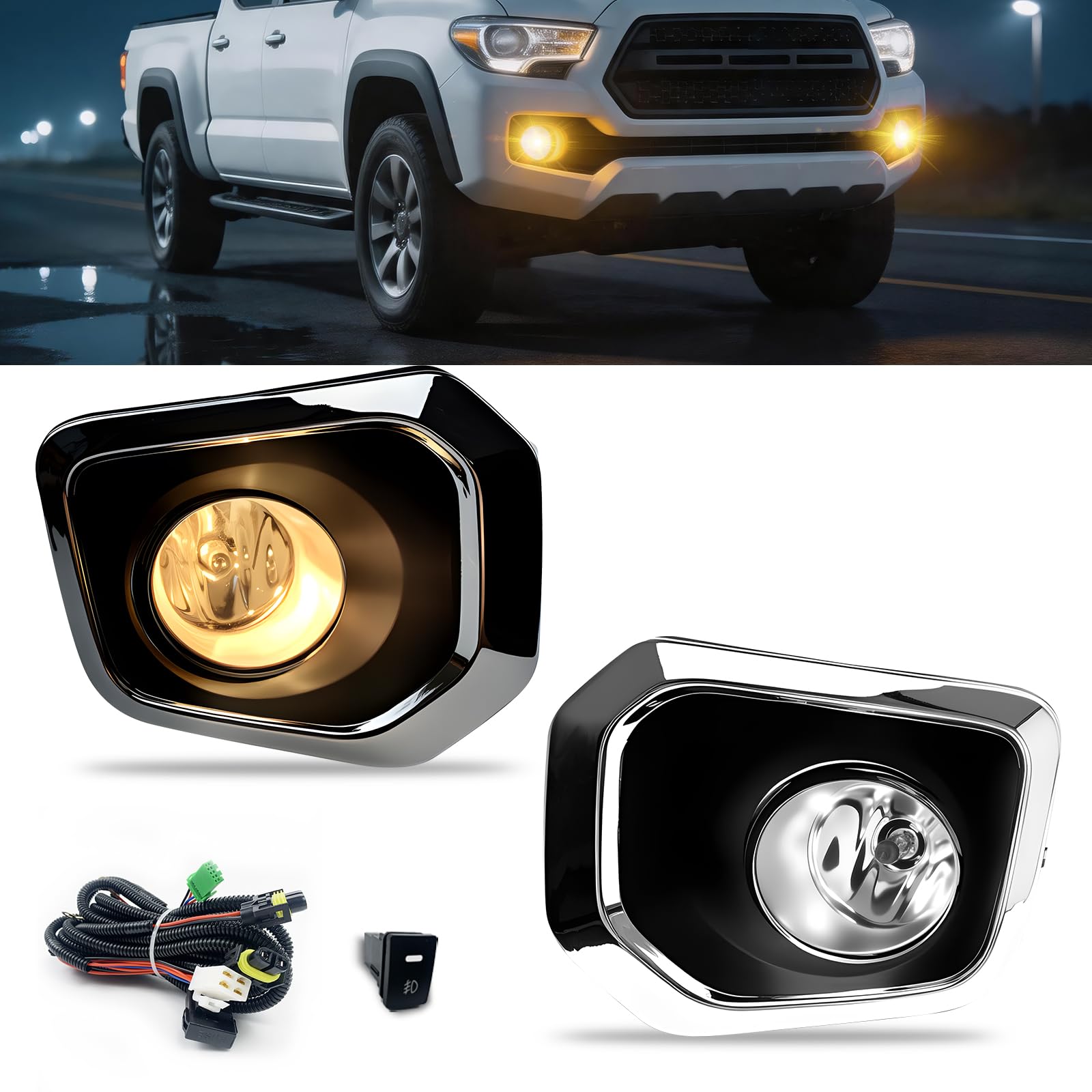 Amazon.com: Driving Fog Lights Fit for Toyota Tacoma 2016-2023