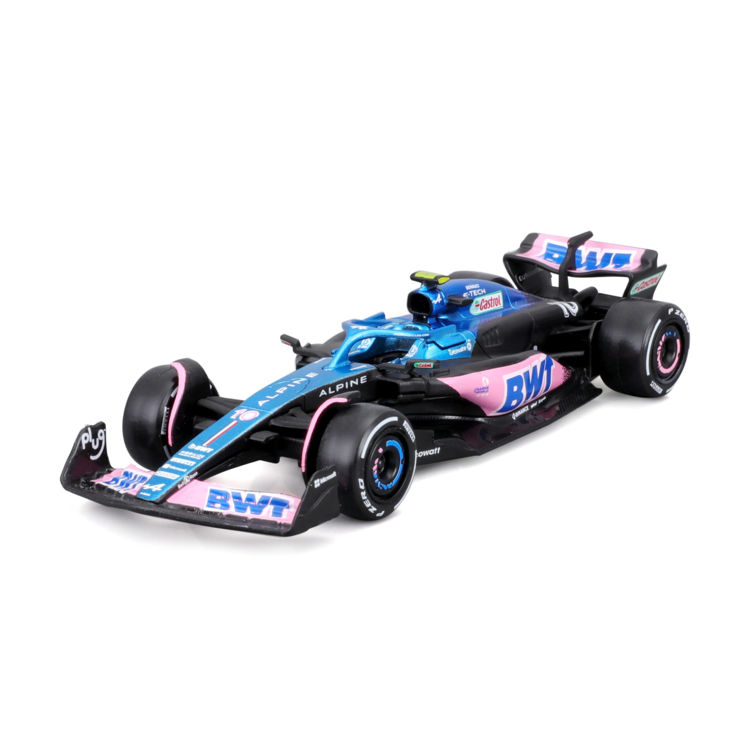 Bburago Formula 1 Diecast Model Car – 1:43 Scale BWT Alpine F1 Team A523 (2023 Season) Driven by Pierre Gasly – Highly Detailed Collectible for Racing Fans and Kids Ages 3+