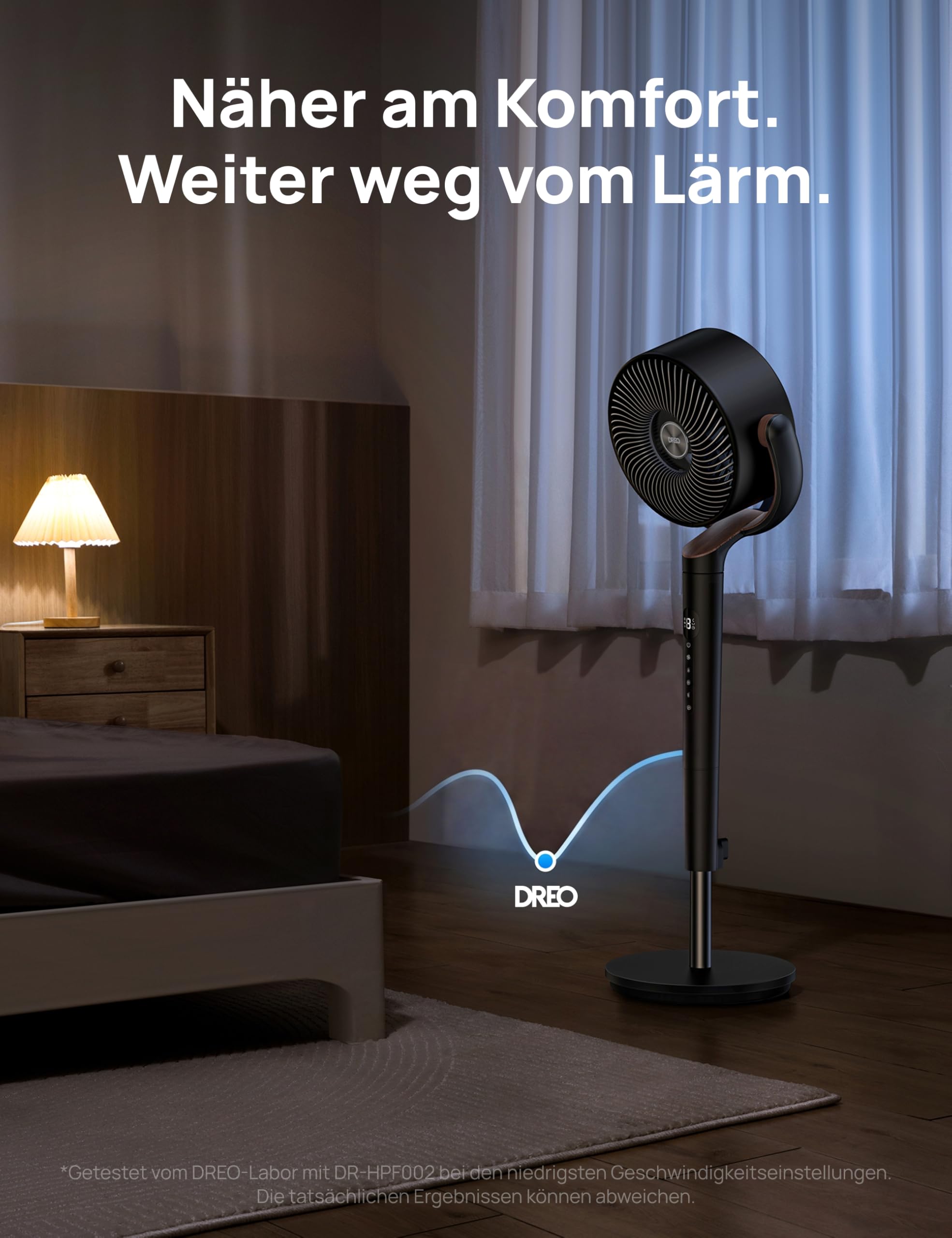 Dreo 23dB leiser Standventilator – Bild 7