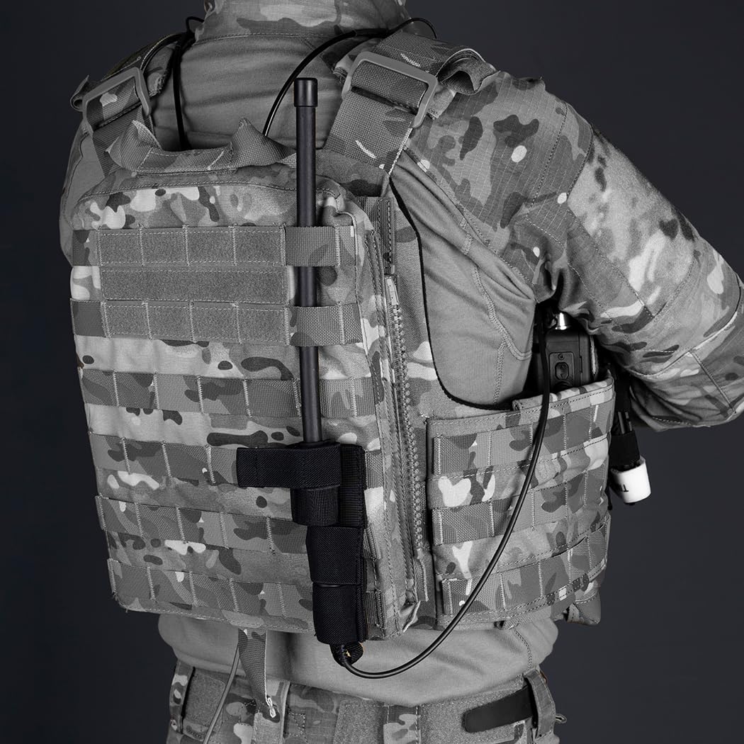 Pochette Support Antenne Radio IDOGEAR - Système MOLLE - Pour PRC152 - Neuf
