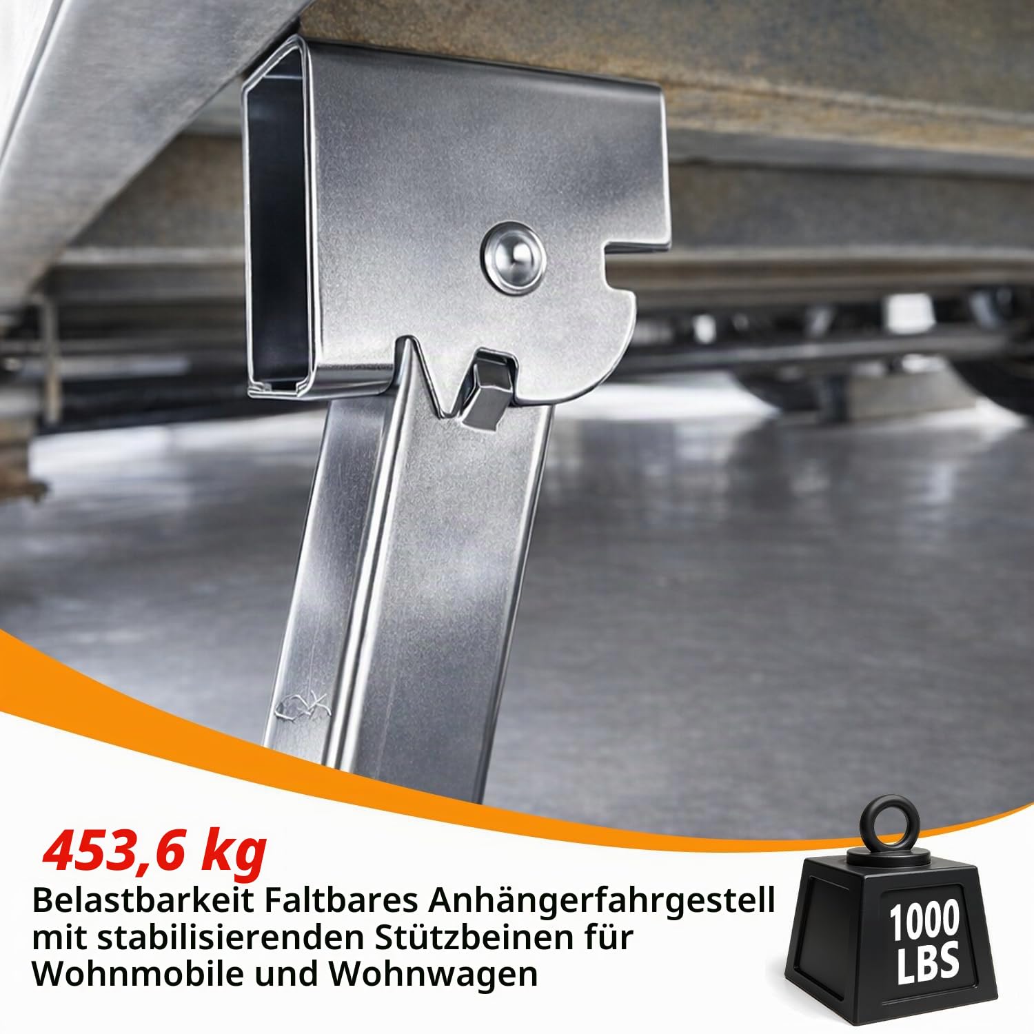 Anhänger Stabilisator Wagenheber, 2 Stück Anhänger Stabilisator Wagenheber