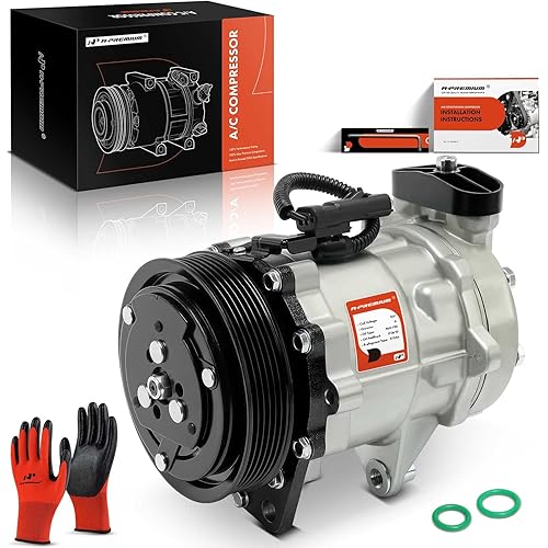 A-Premium Air Conditioner AC Compressor with Clutch for Dodge Dakota Ram 1500 2500/3500 2002